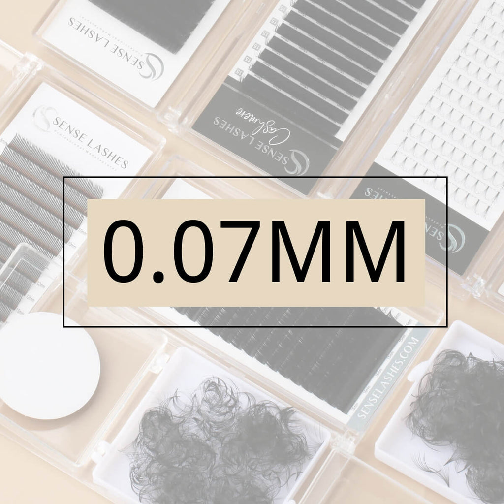 0.07mm Volume Lash Extensions | Pro Supplies – SENSELASHES