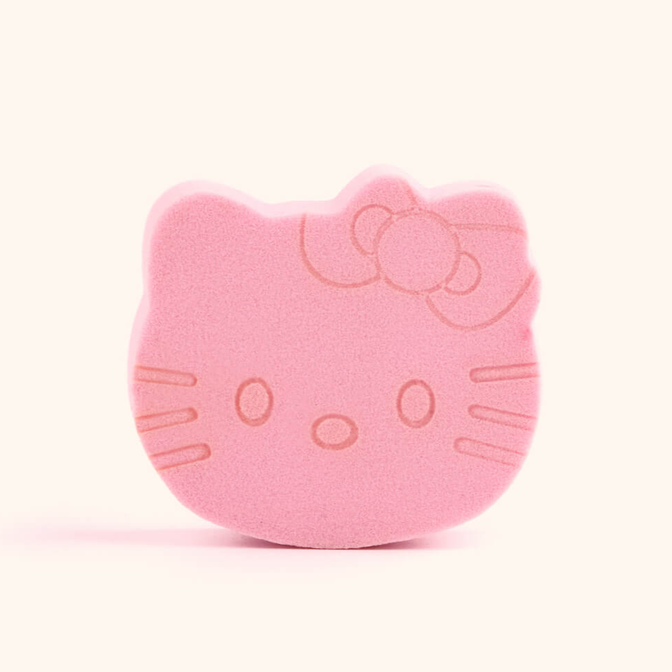 Pink HELLO KITTY eyelash extension sponge for volume fans, professional lash products