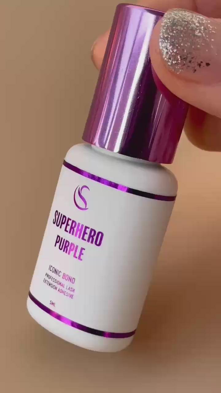 Superhero Purple Lash Glue/Adhesive 0.5-1s