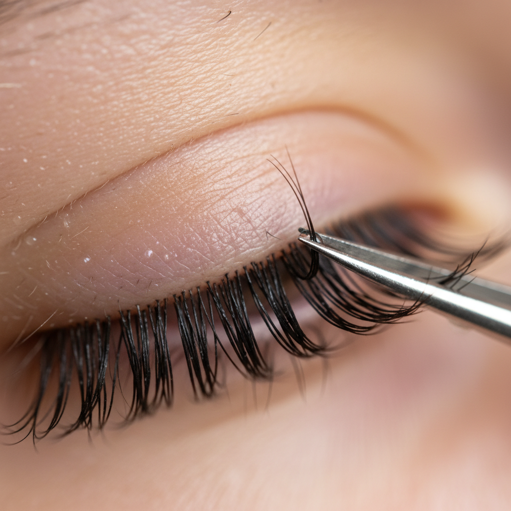 Choosing Curls for Downward-Pointing Natural Lashes
