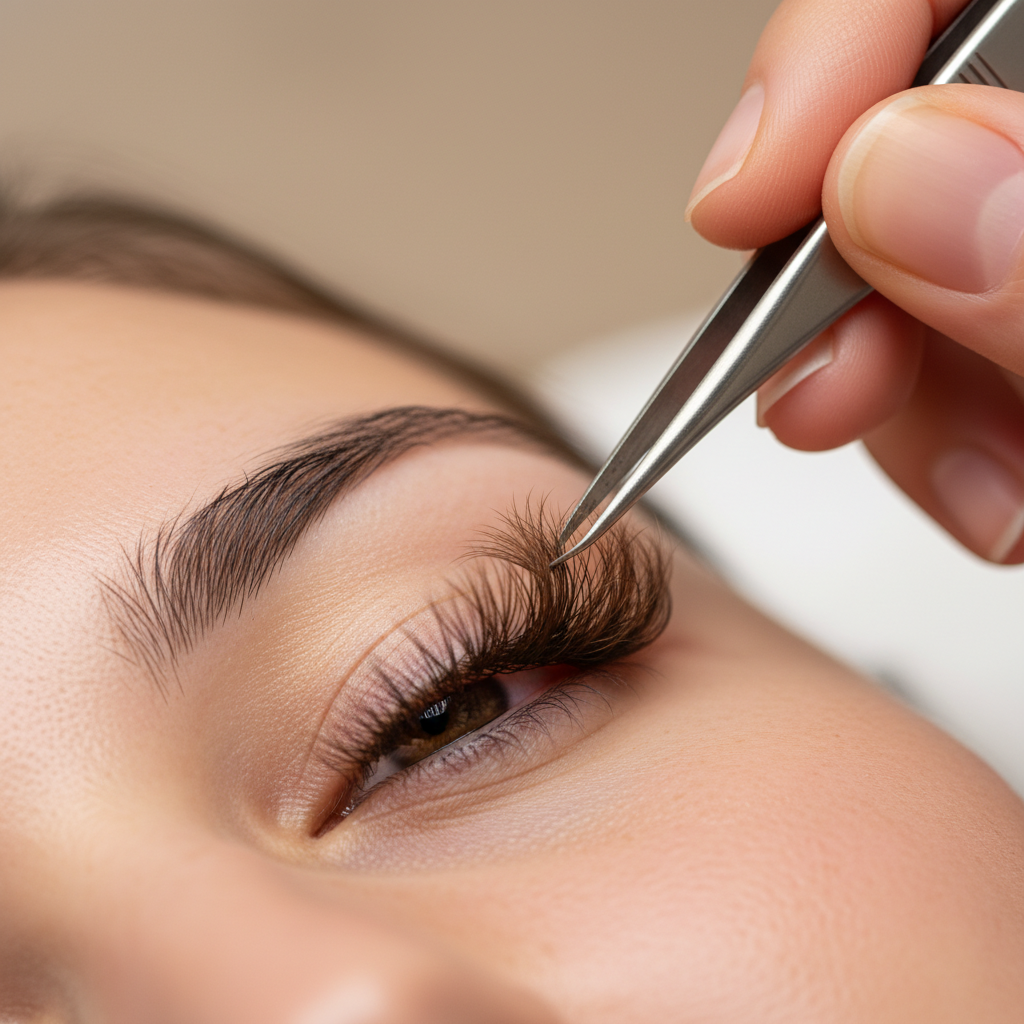 The Bridge Technique: Using Brown Lashes to Soften Gradients