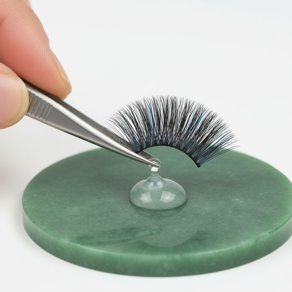 Controlling Adhesive Wicking in Dense Multi-Hue Fan BasesBase