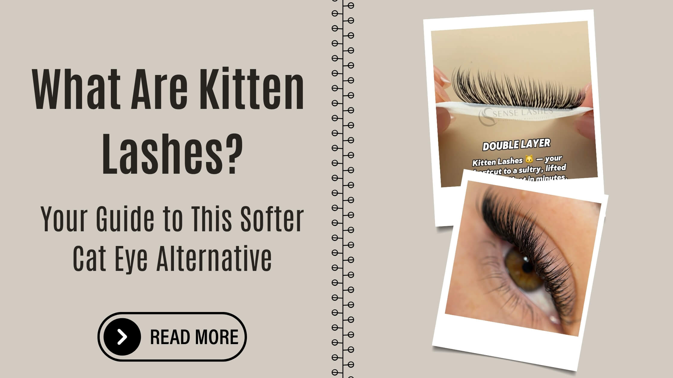 What Are Kitten Lashes? Your Guide to This Softer Cat Eye Alternative
