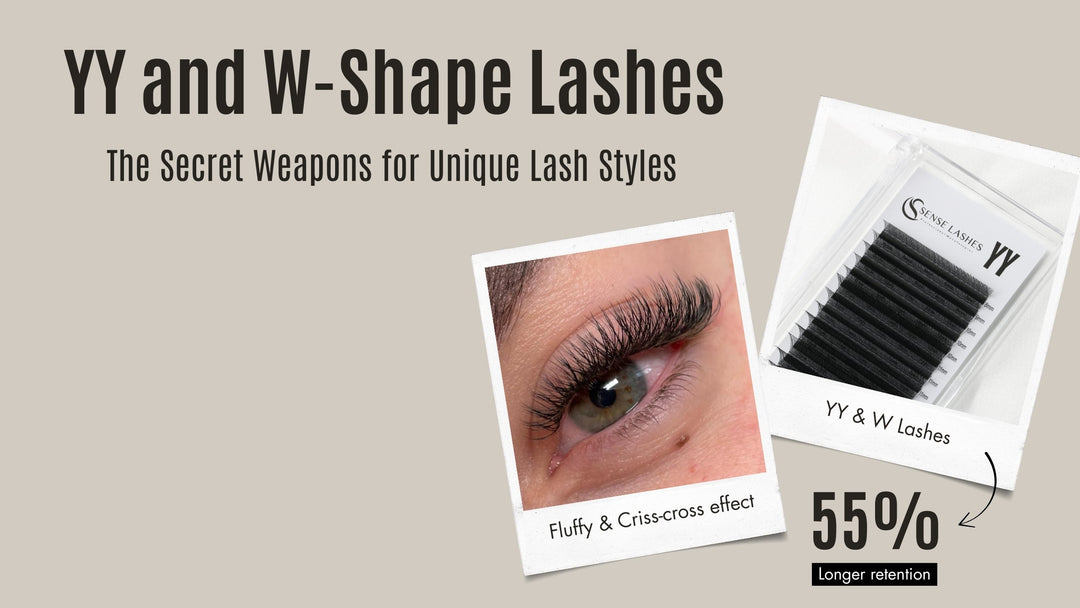 YY and W-Shape Lashes: The Secret Weapons for Unique Lash Styles