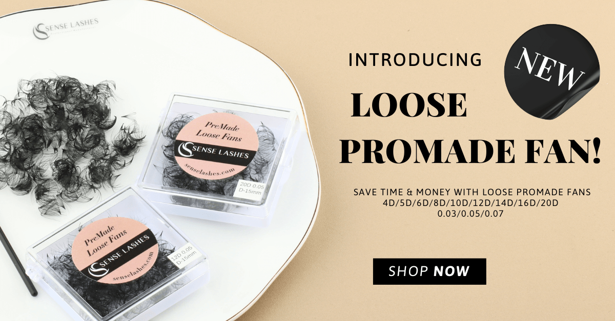 Loose Handmade Volume Fans Lashes