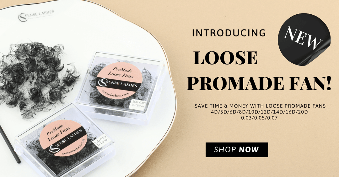 Loose Handmade Volume Fans Lashes