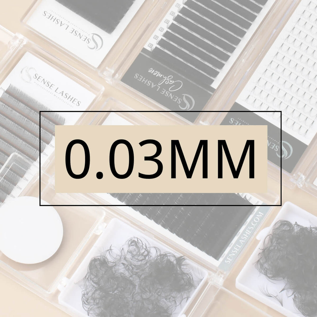 0.03mm eyelash extensions