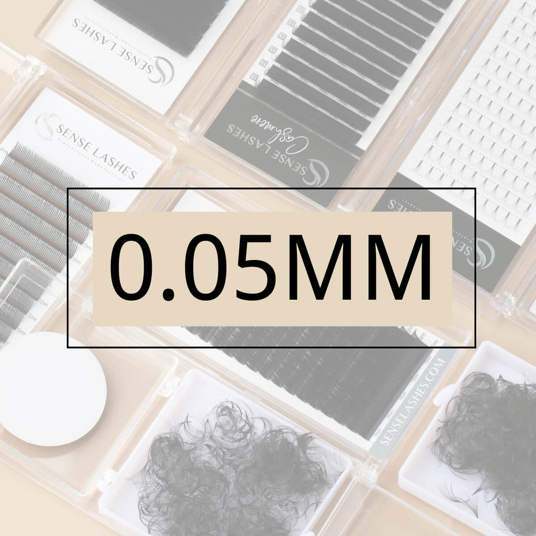 0.05mm eyelash extensions