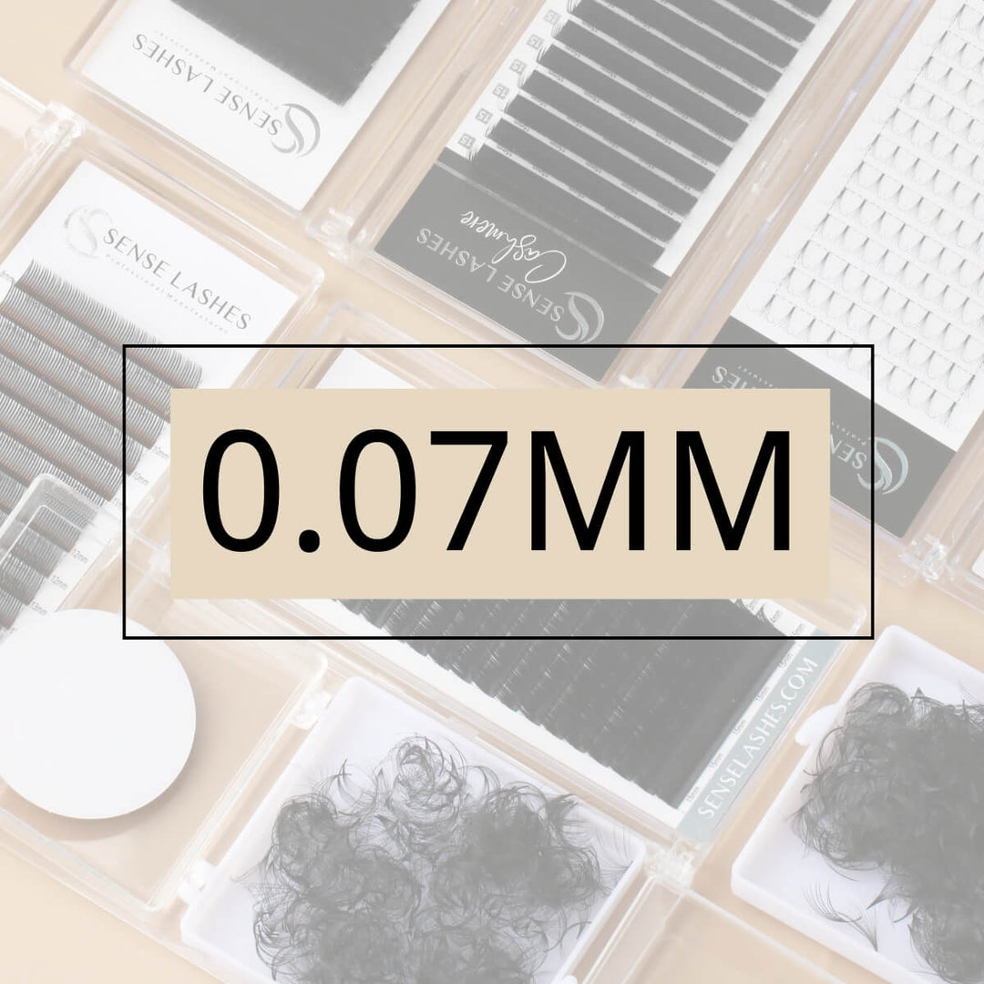 0.07mm eyelash extensions