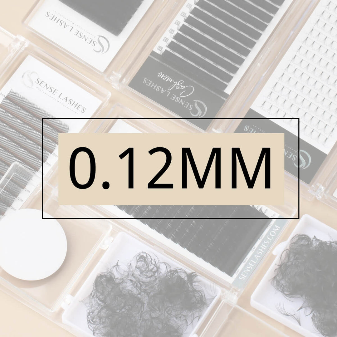 0.12mm eyelash extensions