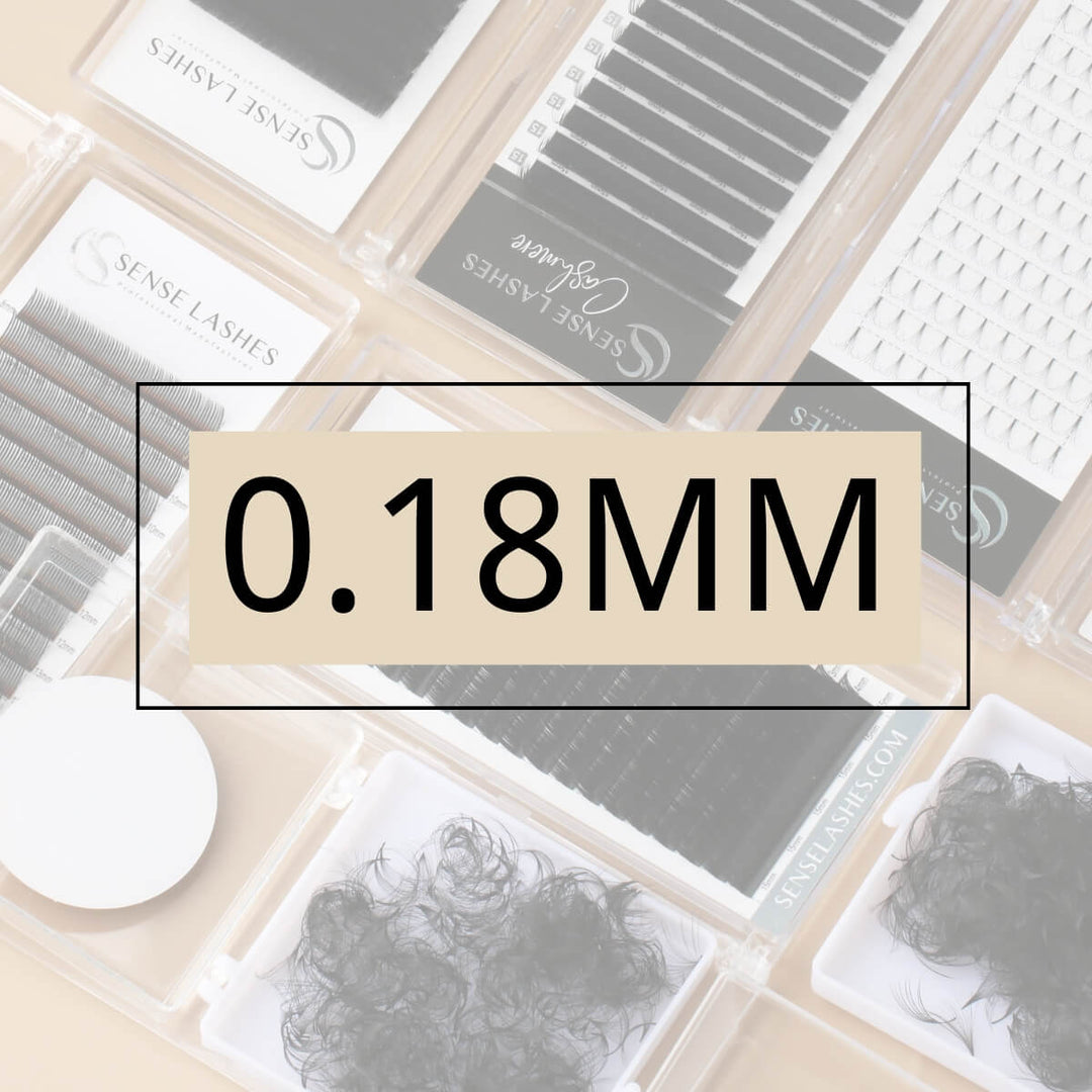 0.18mm eyelash extensions