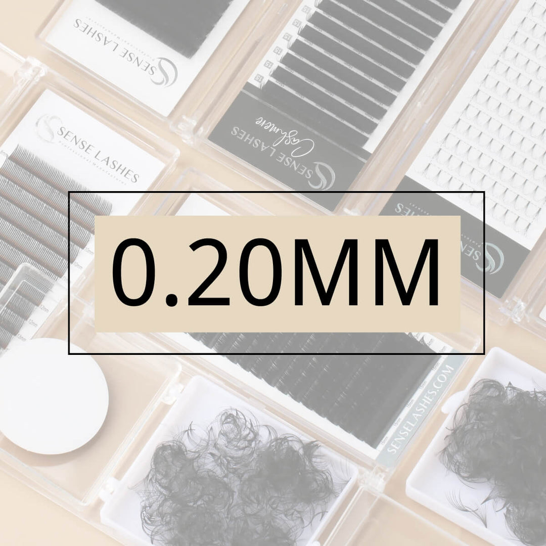 0.20mm eyelash extensions