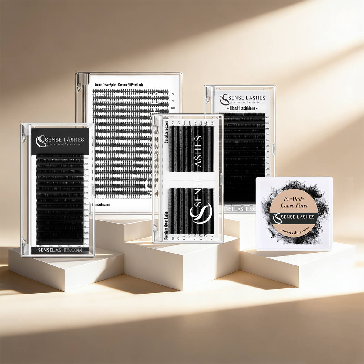 Eyelash Extensions Supplies、接着剤、ピンセット | SenseLashes