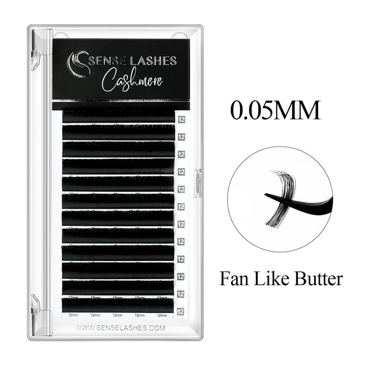 0.05MM Cashmere Premium Mega Volume Eyelash Extensions