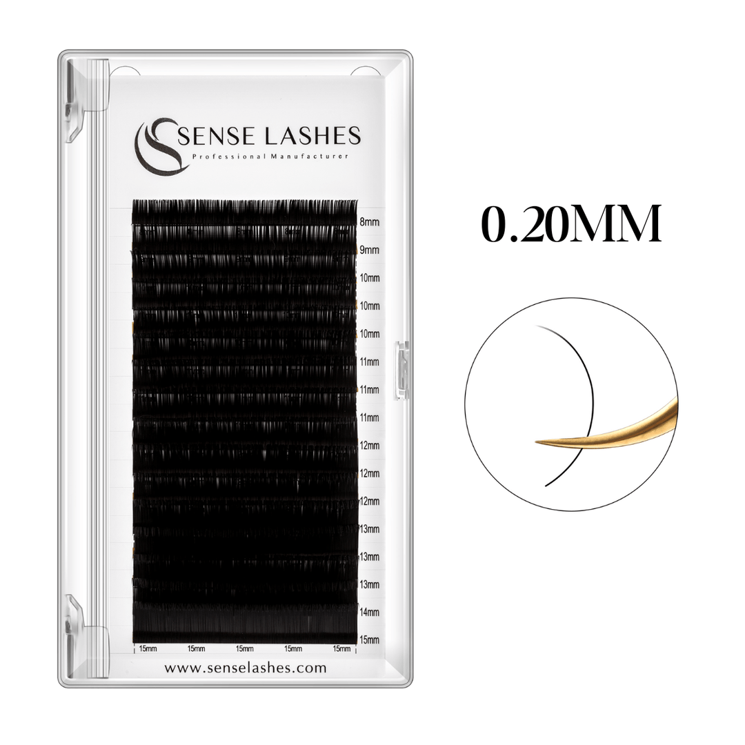 0.20MM Premium Lash Extensions by SENSELASHES 