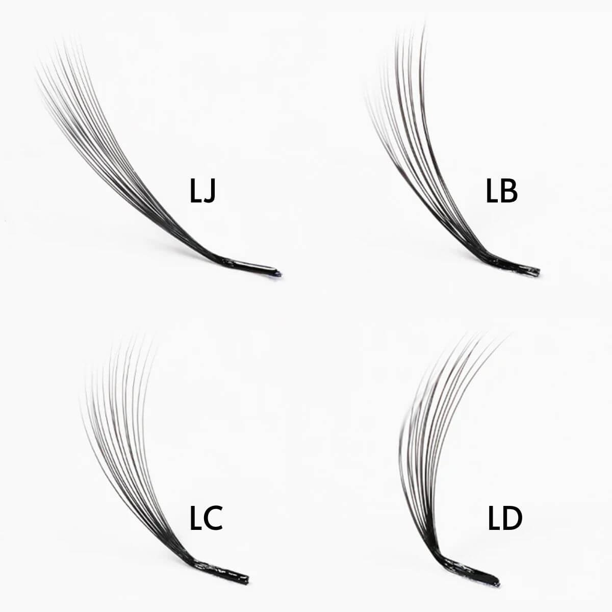 L Curl Cashmere Eyelash Extensions | Eye Lift - SenseLashes