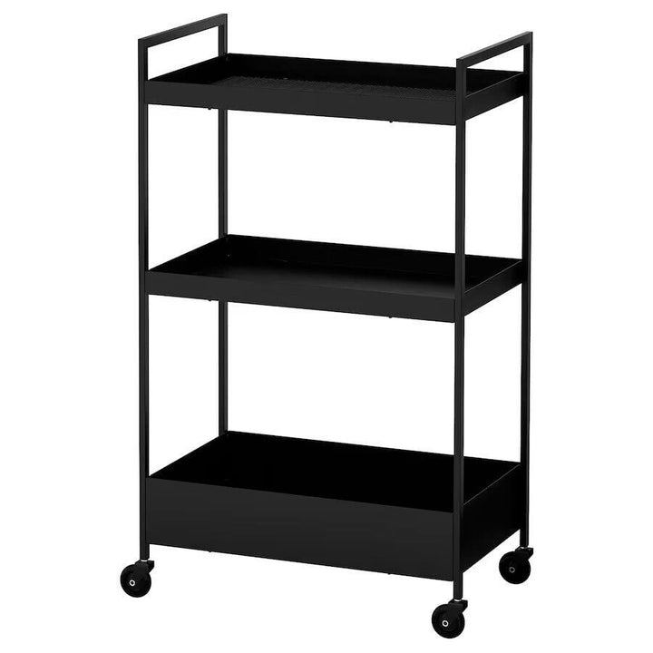 Black 3-Tier Lash Cart Organizer - SENSELASHES 