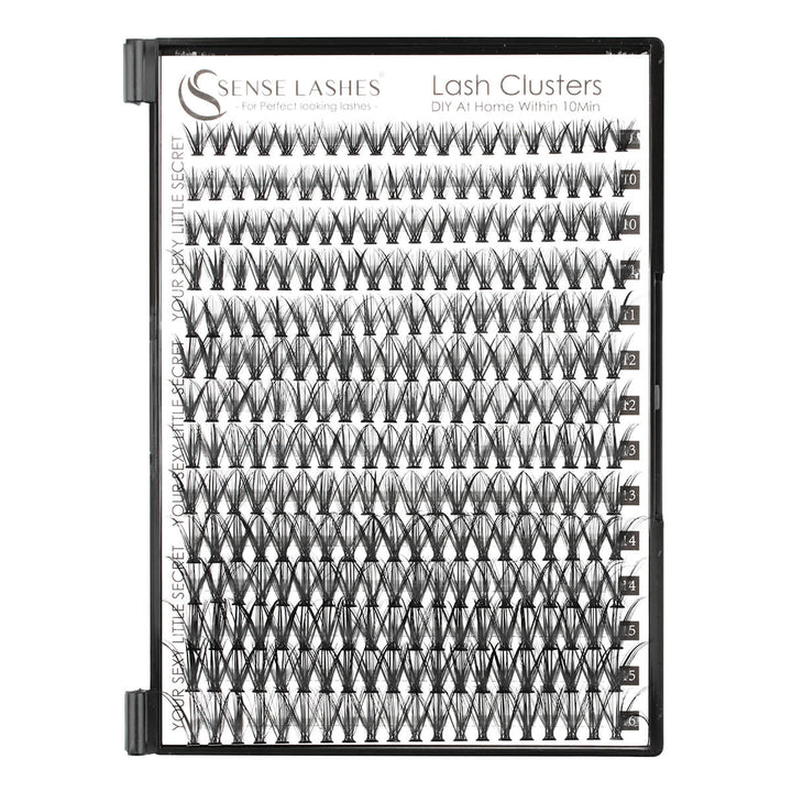 SENSELASHES Lash Clusters - DIY Individual Lashes at Home 
