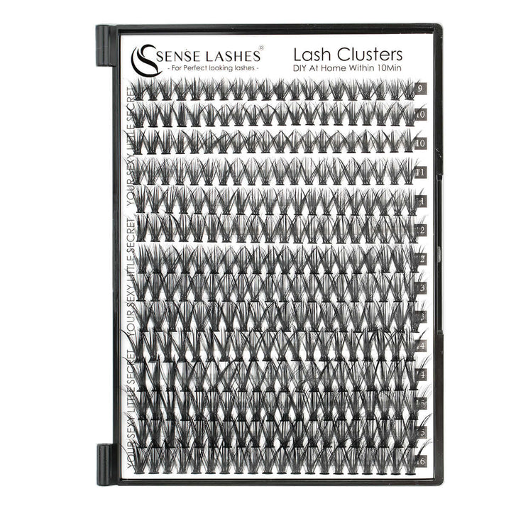 SENSELASHES 40D Lash Clusters - DIY Individual Lashes at Home 