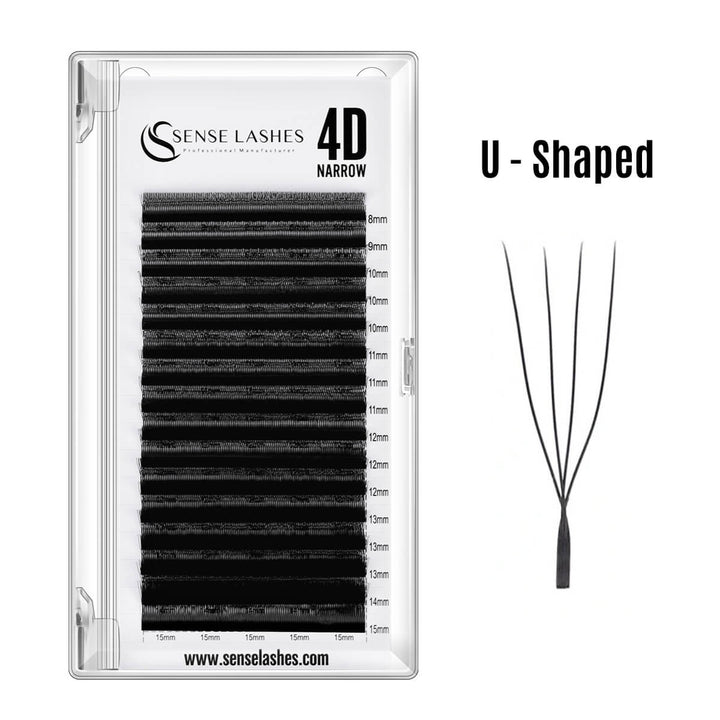 4D U Shaped Eyelash Extension