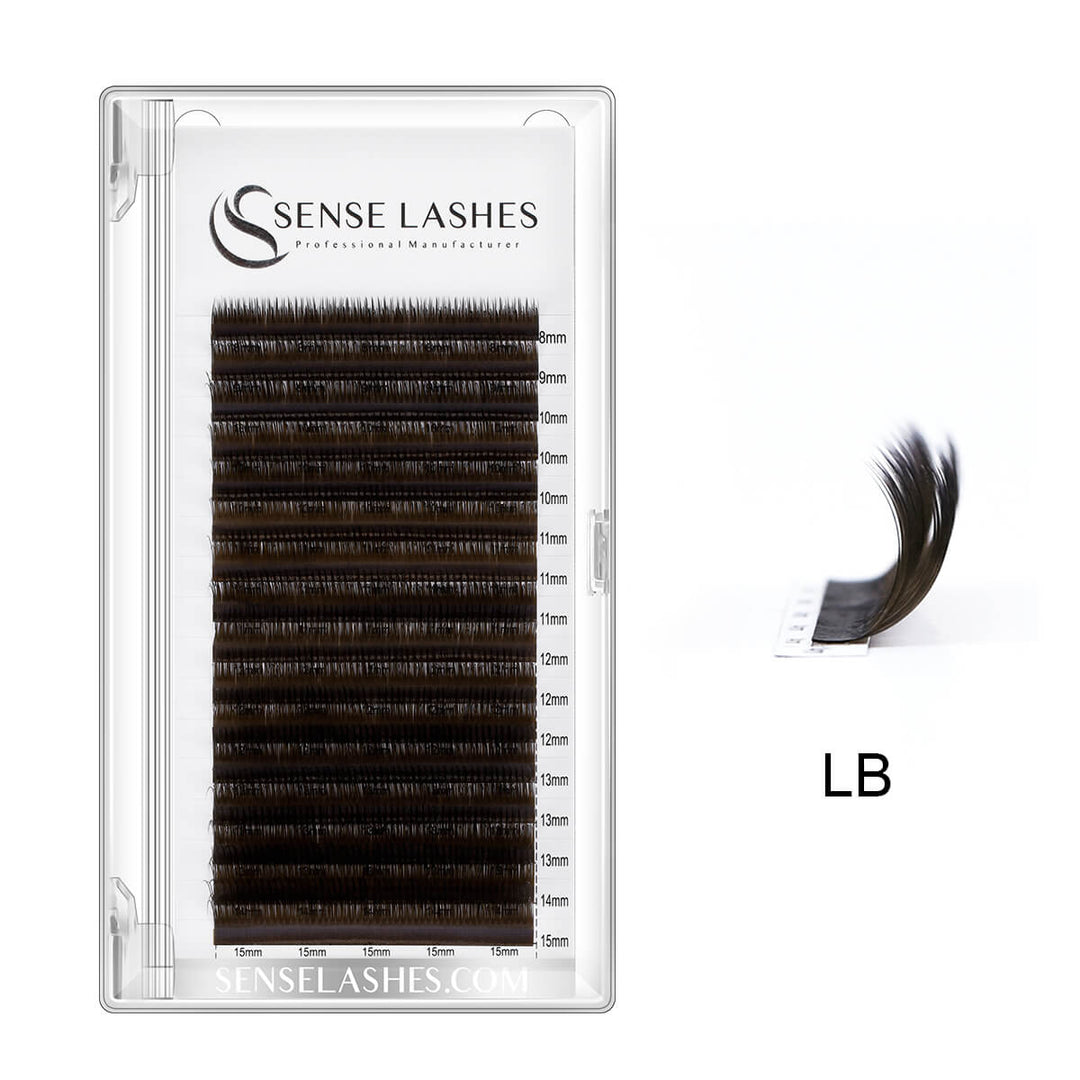 5D Dark Brown Multi Layer Camellia Lashes