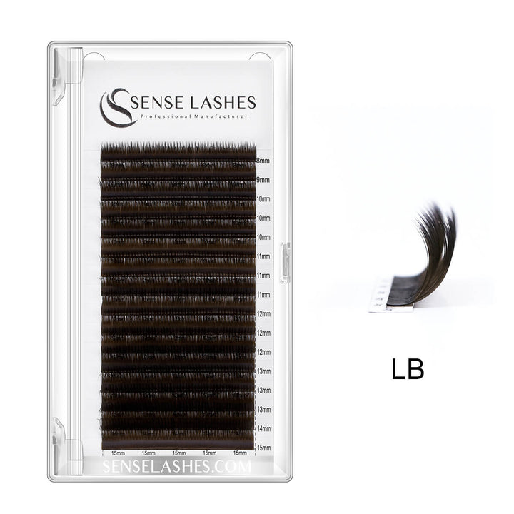 5D Dark Brown Multi Layer Camellia Lashes