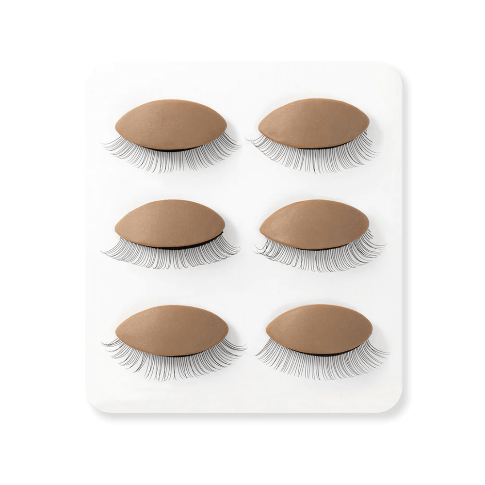 Eyelash extension practice eyelids for professional lash artists 