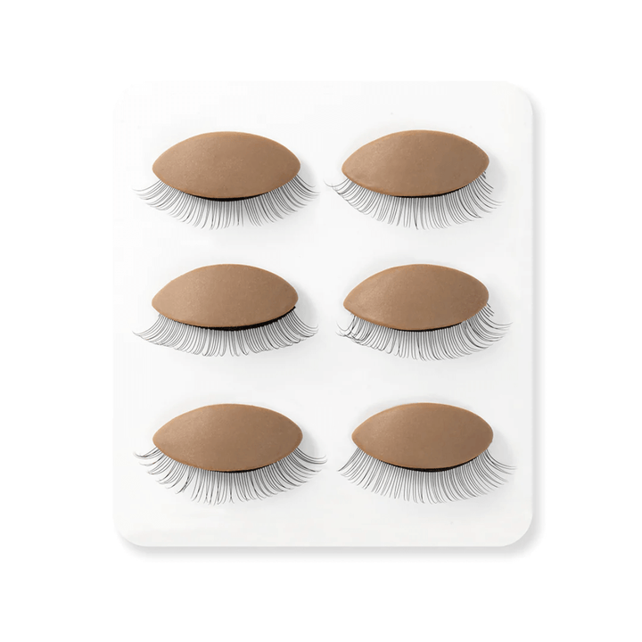 Eyelash extension practice eyelids for professional lash artists 