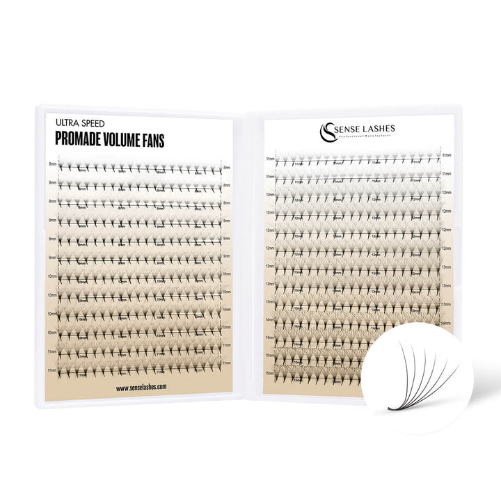 6D Promade Volume 500 Fans Lashbook