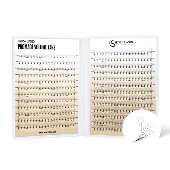 8D Promade Volume 500 Fans Lashbook