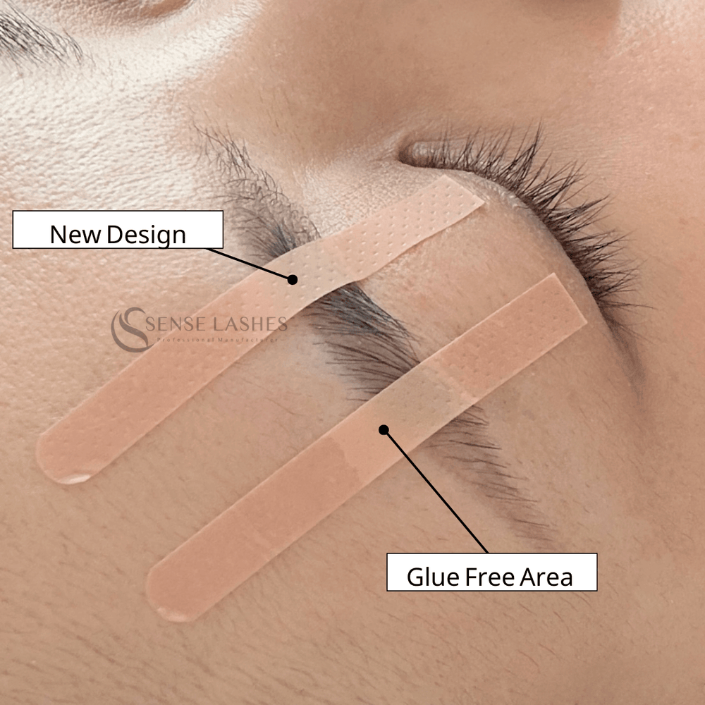 Eyelid Lifting Tape: New Design with glue-free area by SENSELASHES 