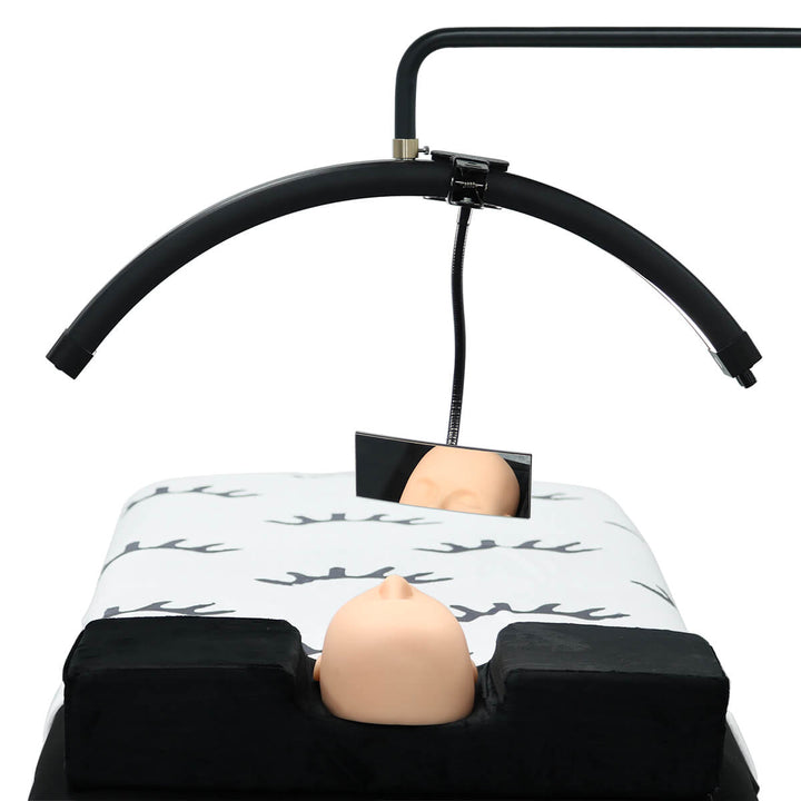 Adjustable Clip Convex Mirror for Eyelash Extensions 