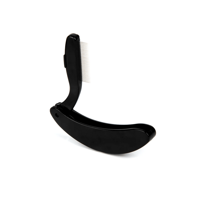 Black lash comb for wet lash look, lash tool for perfect spikes 