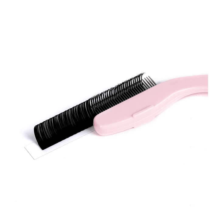 Pink Spike Lash Comb for Wet Lash Look 