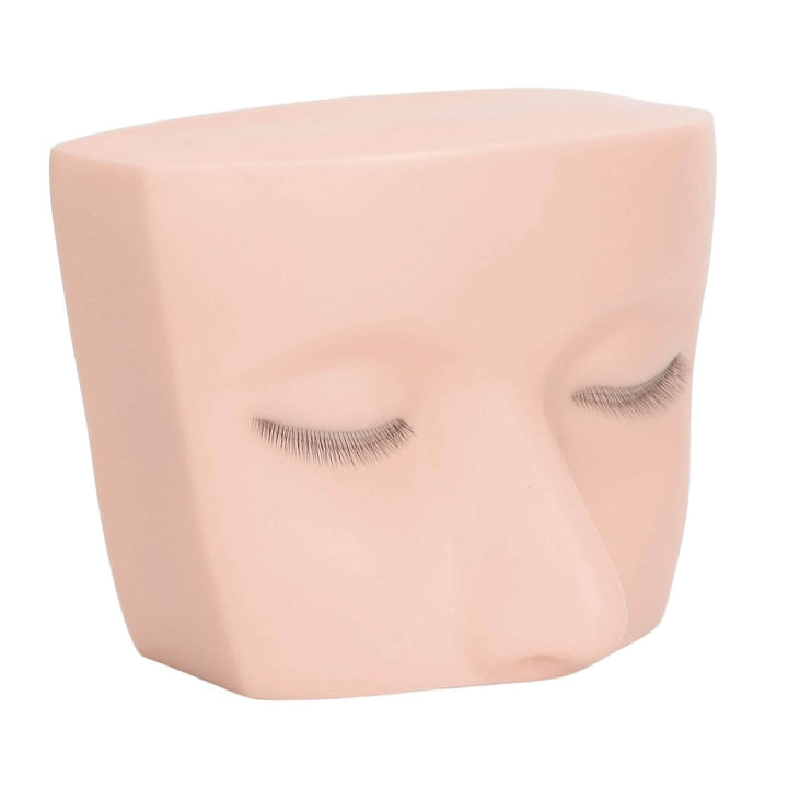 Triple Layered Mannequin Head for Eyelash Extension Practice