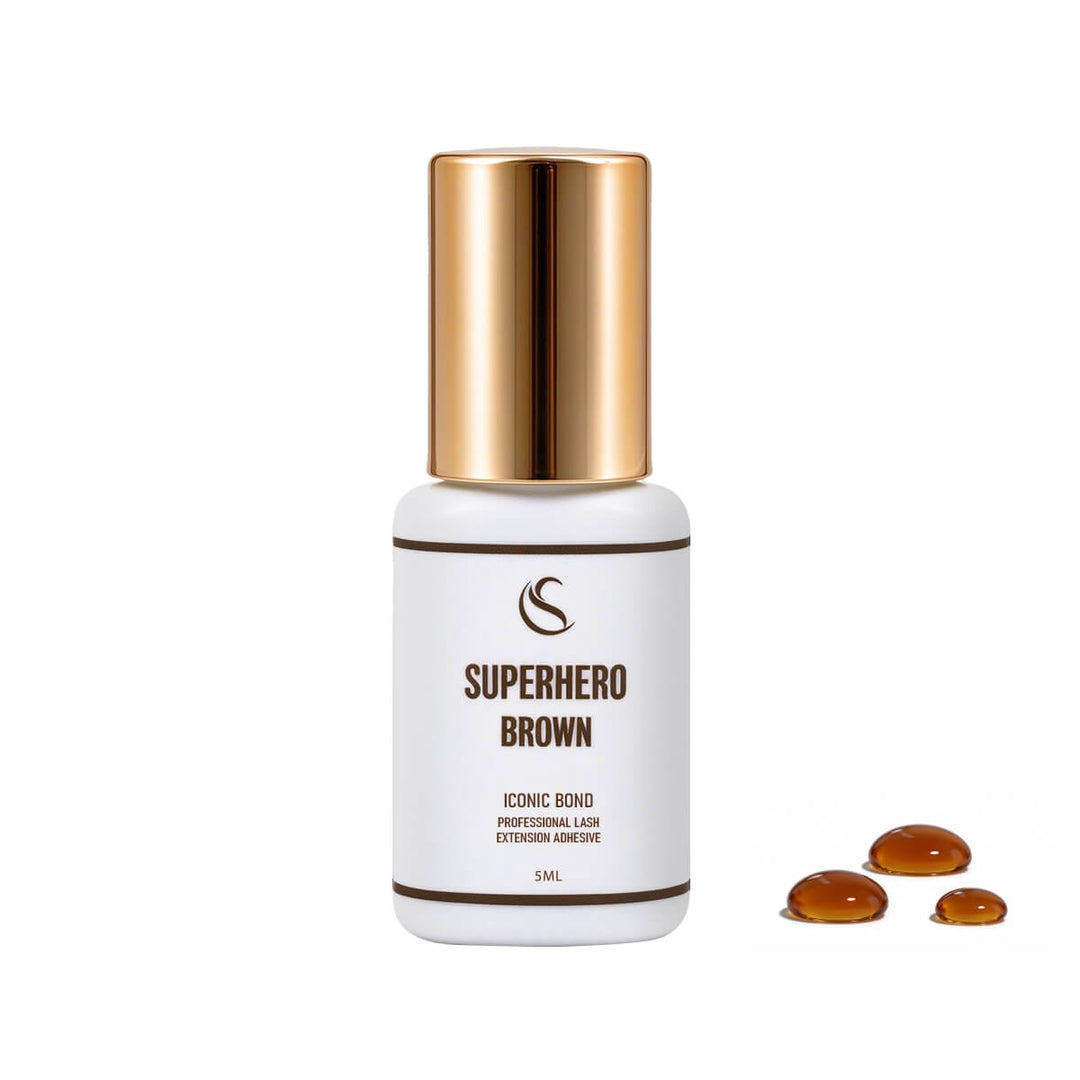 Superhero Brown Lash Glue/Adhesive 0.5-1s