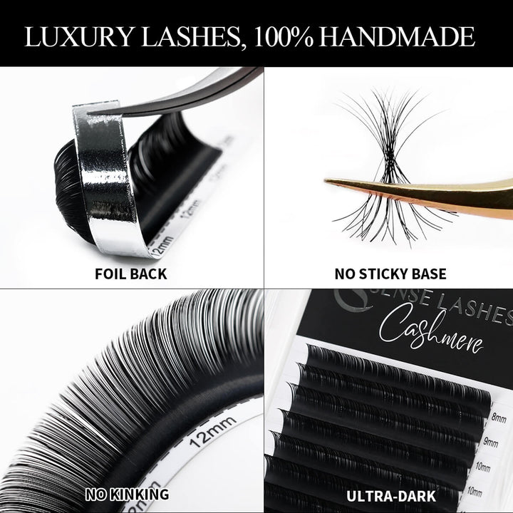 0.07MM Cashmere Premium Mega Volume Eyelash Extensions