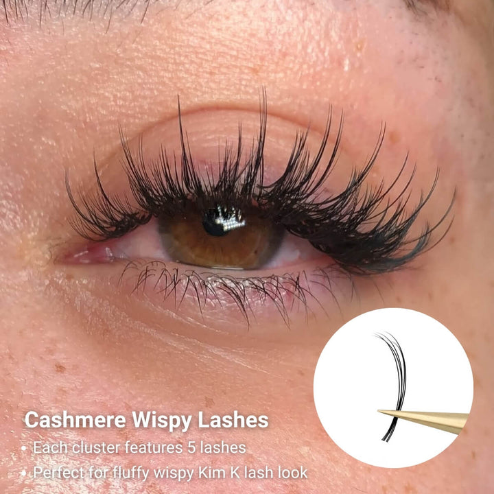0.07mm Cashmere Volume Wispy Eyelash Extensions