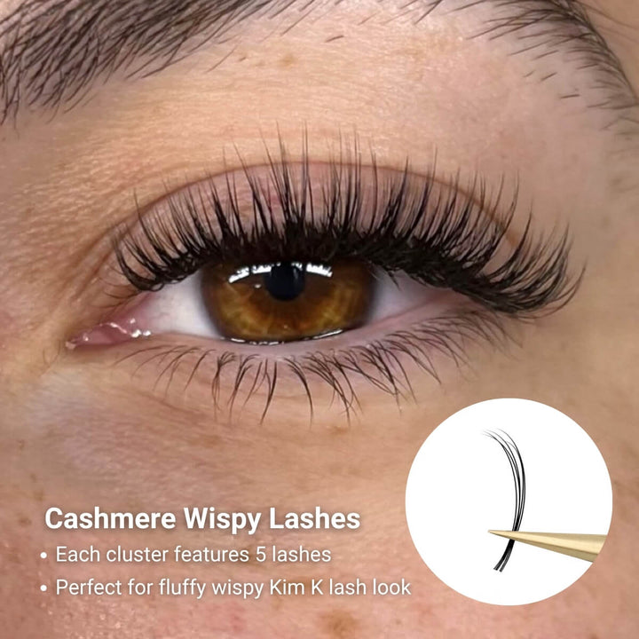 0.07mm Cashmere Volume Wispy Eyelash Extensions