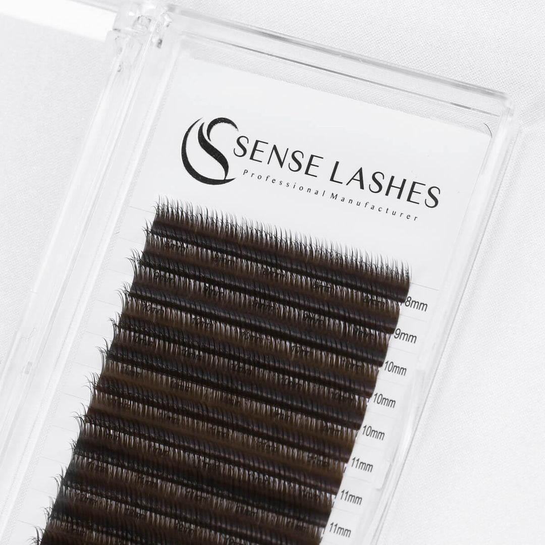 5D Dark Brown Multi Layer Camellia Lashes