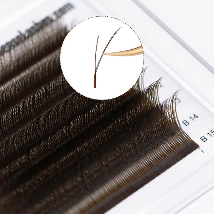 Dark Brown Kitten Lashes