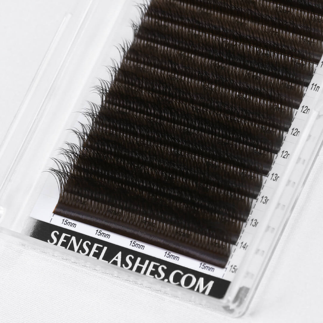 5D Dark Brown Multi Layer Camellia Lashes