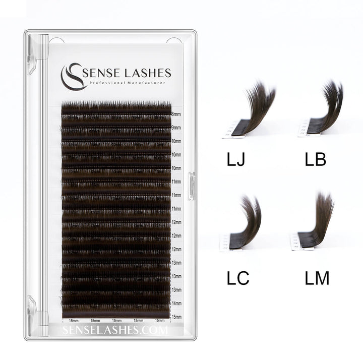 5D Dark Brown Multi Layer Camellia Lashes