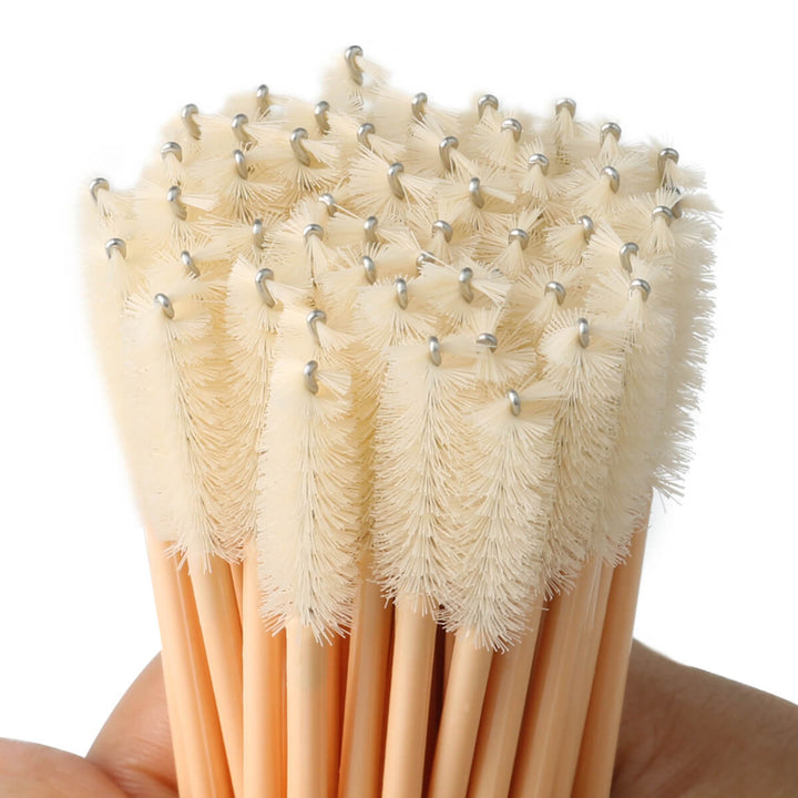 Disposable mascara wands for lash extension aftercare