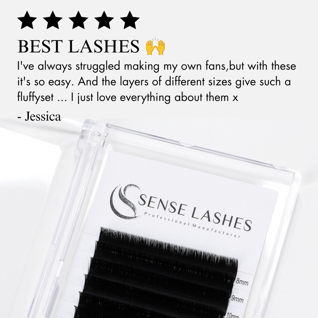 0.03MM Easy Fanning Eyelash Extensions