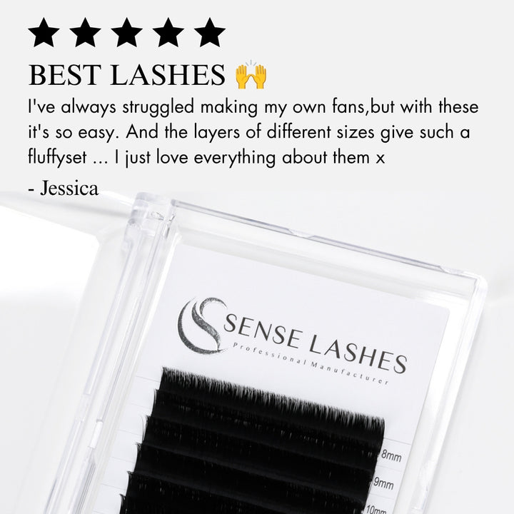 0.03MM Easy Fanning Eyelash Extensions