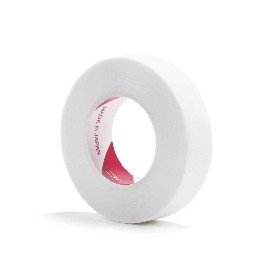 White Nichiban breathable eyelash extension tape roll