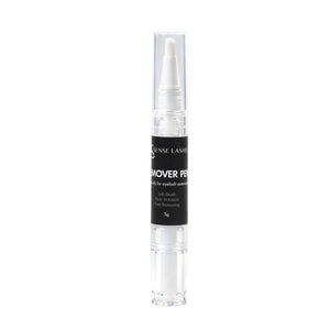SenseLash eyelash glue remover pen, clear gel-cream applicator with black label
