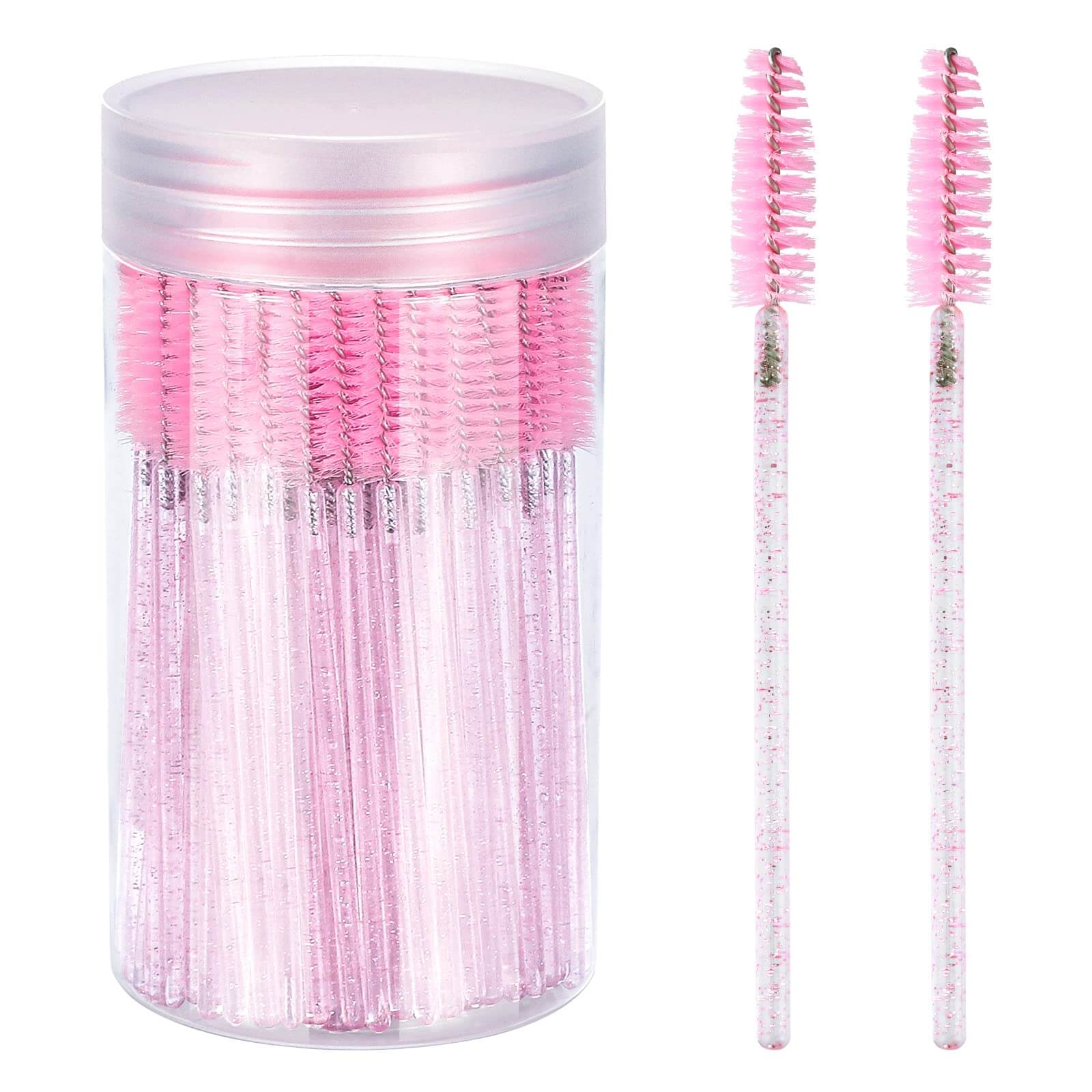 Glitter Mascara Wands | 100pc Salon Lash Brush – SENSELASHES