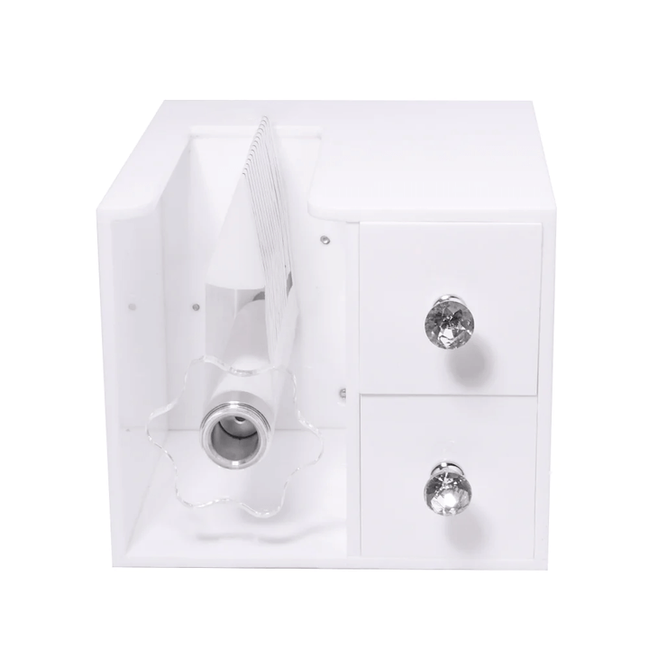 Fanning machine for eyelash extensions with storage drawers - SENSELASHES 